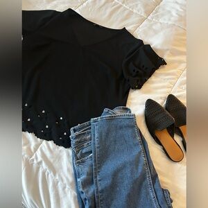 Black blouse XL/1XL